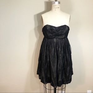 Gorgeous Lace Overlay Little Black Minidress